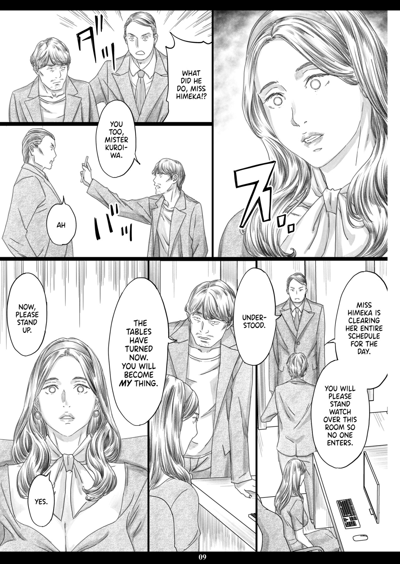 Hentai Manga Comic-Buxom High-Class Chairwoman Meat Doll-Read-7